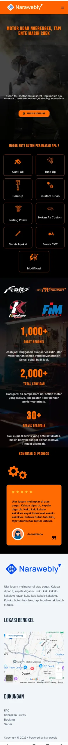 Bengkel Motor LP